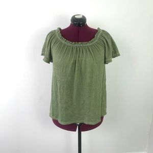 Max Studio Olive Top